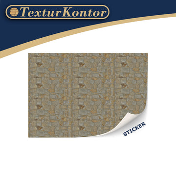 3 Sheets Self Adhesive Floor Tiles For Dollhouse 1:12 Scale (Terracotta Tiles)