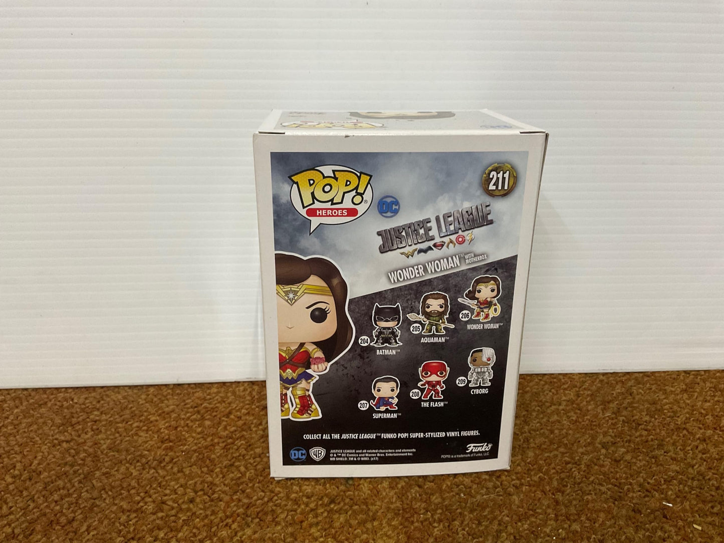 Funko 14869-PX-1TF Pop DC Justice League Wonder Woman limited availability Vinyl Movie  Solid  Multi  one Size