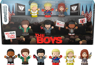 LITTLEPEOPLE COLLECTOR The Boys Special Edition Set - 6 Multicolor Character Figures in Display Box, Model HVG72 for Adults & Fans