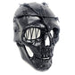 STORM BUY ] Steampunk Style Metallic Scary Horror Skeleton Mask for Halloween Costume Cosplay Party (Black)