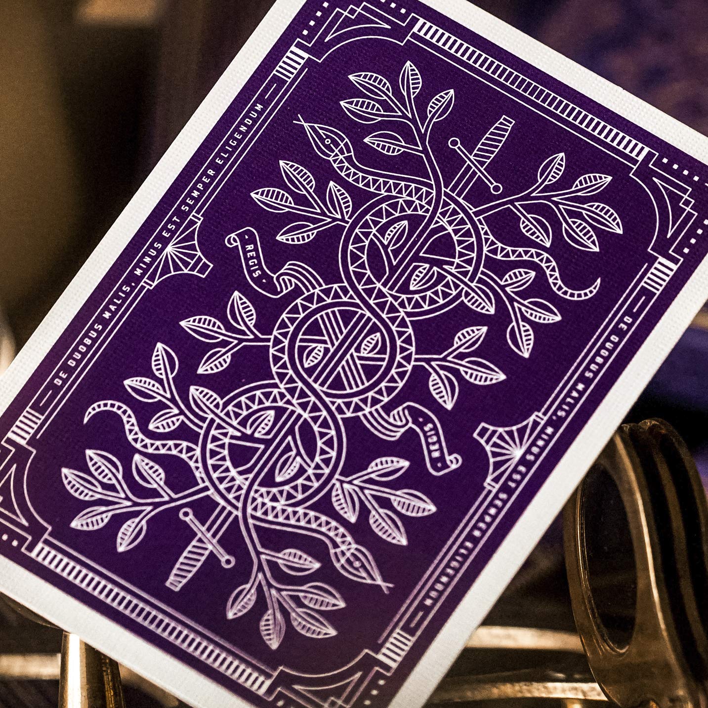 Theory11 Monarchs Playing Cards (Purple)