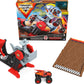 Monster Jam  Official Bakugan Dragonoid Stunt Dial Playset with Exclusive 1:64 Scale Dragonoid Die-Cast Monster Truck-New