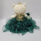 Kinnex Collections Since 1997 20' Quince Anos Quinceanera Last Doll Teddy Bear With Dress (Centerpiece) ~ Arc16831-33R (Emerald Green)