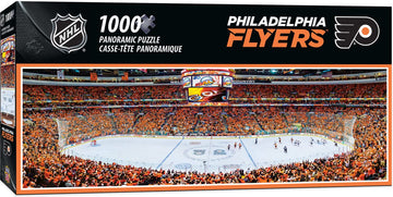 Masterpieces 1000 Piece Sports Jigsaw Puzzle - Nhl Philadelphia Flyers Center View Panoramic - 13''X39''