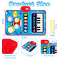 Baby Toys For 1 Year Old: Baby Musical Mat Toddler Toys Age 1-2 - 2 In 1 Piano Drum Babies Play Mat - Infant Music Toy 12-18 Months Babies Birthday Valentines Gifts For 1 2 3 Year Old Boys Girls
