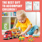 Veslier Toddler Toys Car for Boys Girls Age 1-3 3-5, 5 in 1 Carrier Transport City Vehicles Toys,Kids Toy Cars for Toddlers 1-3,