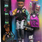 Monster High Clawd Wolf Doll with Gargoyle Pet, Casketball Jersey, Black, Model HNF65