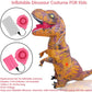 Wittocs Pink Costume Fan Mini Blower Fan For Dinosaur Halloween Inflatable Blow Up Costume(Upgraded Version)