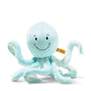 Steiff Ockto Octopus, Premium Octopus Stuffed Animal, Octopus Toys, Stuffed Octopus, Octopus Plush, Sea Stuffed Animals, Ocean Toys, Ocean Plush, Soft Cuddly Friends (Turquoise, 11')