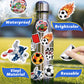 300 Pcs Soccer Stickers For Kids, Waterproof Water Bottle Stickers Vinyl For Laptop Scrapbook Classroom School Students Prizes G