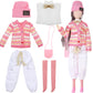 Geyoga Doll Clothes 11.5 Inch Girl Doll Accessories Casual Wear Clothes Outfits With Shoes Socks Hat Bag Top Jumpsuit Set Gift For Kids (Cute Style)