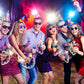 The Dreidel Company Flashing Tambourines Hand Held, 9'' Inch Tambourine Flashes In Assorted Colors, Ring Metal Jingles Percussio