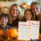 Bltgh Thanksgiving Maze Game Cards Fall Party Activity for Teens and mature-themeds Fun Autumn Holiday Puzzle for Family Gathering 5x7 Inch