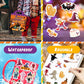 Benresive Reusable Sticker Book For Toddlers 2-4 Years, Fun Travel Stickers For Kids, Waterproof Sticker Books For Toddlers 1-3, Crafts Activities For Todddlers 1-3 2-4 3-5 - Halloween
