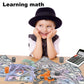 GOLDGE 360-Piece Math Set for Kids 3-8: Number Learning Toys Develop Early Math Skills, Preschool Games for Boys & Girls, Multic