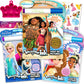 Disney Princess Magic Ink Coloring Book Set - Bundle of 3 Imagine Ink Books for Girls Kids Featuring Disney Princess, Moana, and