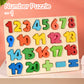 Wnwl Puzzle Wooden Abc Alphanumeric Shape Puzzles Toddler Learning Puzzle Toys, Letter And Number Shape Puzzles, Preschool Learn
