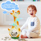 Aorcmitn Wooden Giraffe Piggy Bank Boalord For Boys Kids Girls Clear Big Belly Animal Coin Bank For Toddler Real Money Toy