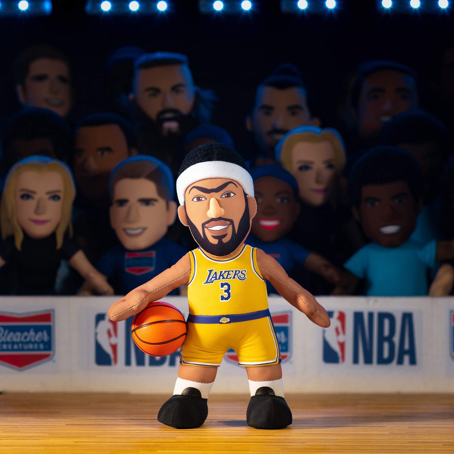 Bleacher Creatures Los Angeles Lakers Anthony Davis 10'' Plush Figure - A Superstar For Play Or Display