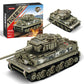 Tiallow 1:28 Ww2 Tank Building Set (Taupe)