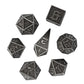 UDIXI Metal Dice DND Dice Set 7PCS Maze Carved D&D Polyhedral Dice for Dungeons and Dragons Role Playing Games and Other Tableto