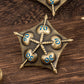 Udixi Dragon Metal Dice Set D&D, 7-Die Polyhedral Dice Set With Unique Shape For Dnd Dungeons And Dragons Role Playing Games(Bro