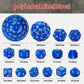 Ciaraq Dnd Polyhedral Dice Set (15Pcs) D4-D100 Game Dice With Dice Bag For Dungeons And Dragons Role Playing Table Games (Blue &