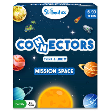 Skillmatics Educational Game - Connectors Mission Space, Fun Family Strategy Game, Fun For Kids, Boys, Girls Ages 6, 7, 8, 9 And