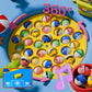 ORANGE OCEAN 66 PCS Magnetic Fishing Game for Kids, 360° Rotation, Plastic, Ideal Birthday Gift for Ages 3-8