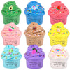 9 Pack Valentine'S Day Slime Butter Kit, For Girls And Boys, Soft Easter Stretchy And Non-Sticky, Scent, Kids Stress Relief Toy,