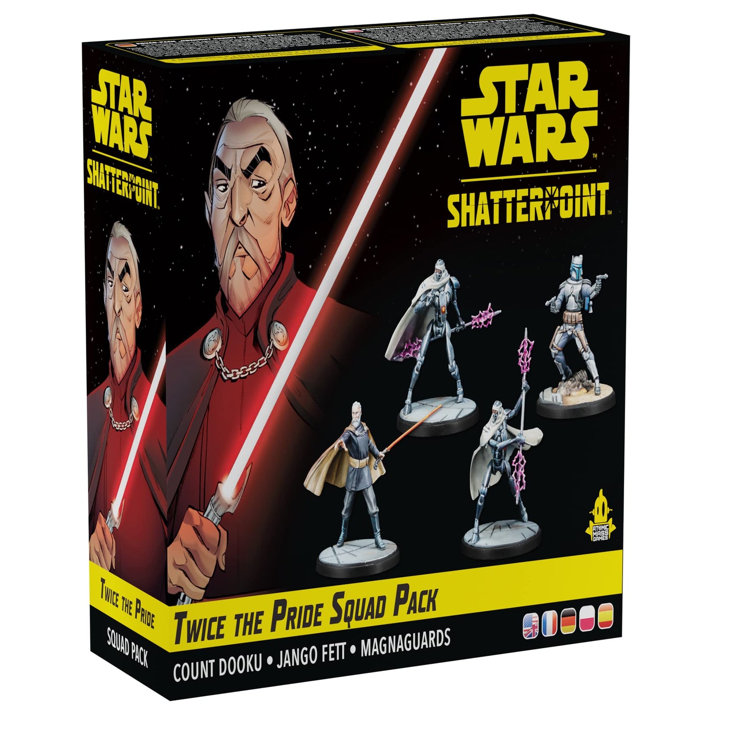 Star Wars Shatterpoint Twice The Pride Squad Pack - Tabletop Miniatures Game, Strategy Game For Kids And Adults, Ages 14+, 2 Pla