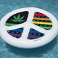 Swimline Peace Mon' Pool Island, Multi, 66'' X 66'' X 11.5''
