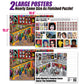 Antelope - 500 Piece Large Format Jigsaw Puzzle For Adults, Andy Warhol Jigsaw Puzzles 500 Pieces, Large Pieces, No Dust Puzzles
