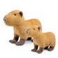 Frankiezhou Home Large Capybara Plush - 16” Realistic Stuffed Animal, Brown Polyester Toy for Kids