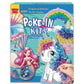 8 Packs Poke in Crafts Art Kits for Girl, Unicorn Mermaid Mess Free Kids Paper Craft Kits, Birthday Gift for Girls 4 5 6 7 8 9 