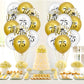 75Th Birthday Balloons 15Pcs White Gold Happy 75Th Birthday Balloons Confetti Balloons For Men Women 75 Anniversary Birthday Party Decorations White Gold Latex Balloons Birthday Decor Supplies 12 Inch