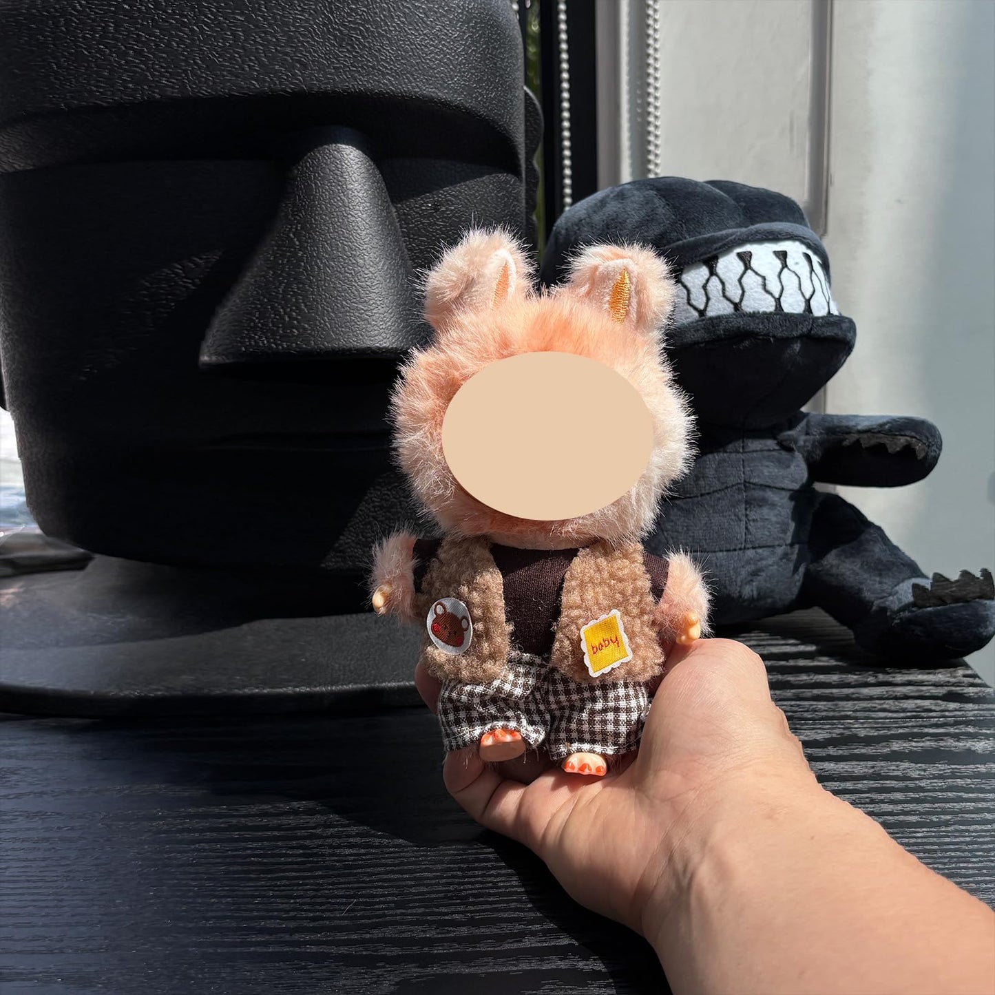 Doll Clothes - Compatible with LBB 5.91-6.7inch(15-17cm) Dolls as Accessories Only  enhanced Dolls Outfit with Accessories  Hand Crocheted Hat  Sweaters  Bag 2