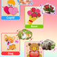 Oomloid Toddler Valentines Wooden Puzzles Gifts For Kids, 4 Pack Valentines Day Toys Valentines Gifts For Kids Classroom, Valent