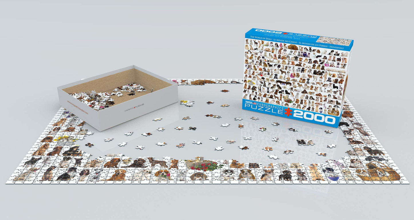 Eurographics The World Of Dogs Puzzle (2000-Piece)