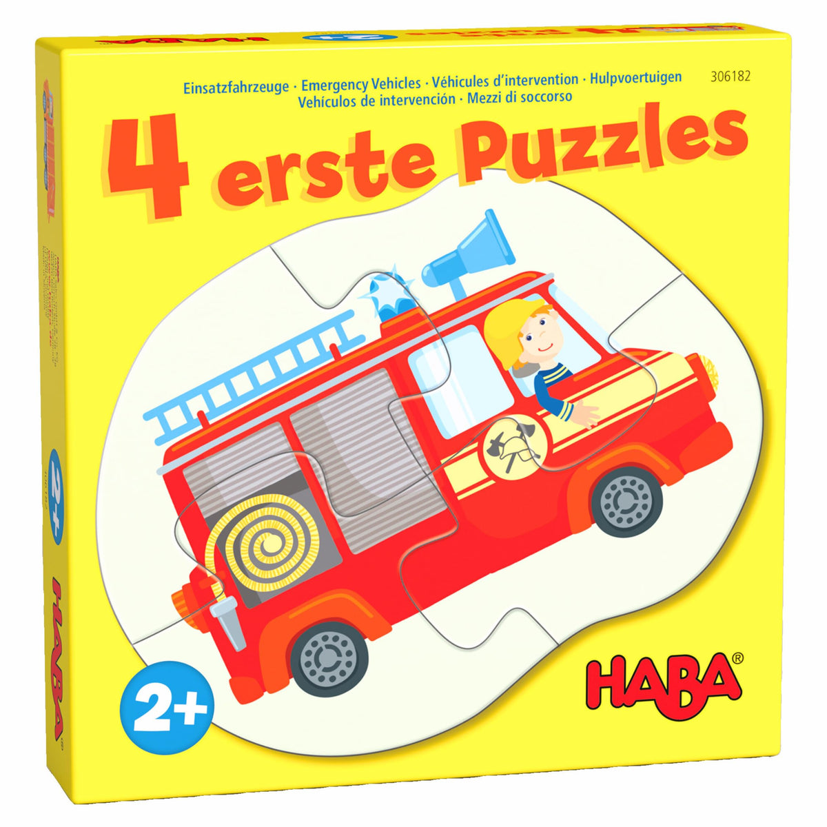 HABA 4 First Puzzles  Emergency Vehicles