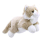The Puppet Company Full-Bodied Animal Hand Puppets Cat Beige And White, 12 Inches