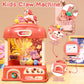 AIQI 60 PCS Large Unicorn Kids Claw Machine, Vending Claw Machine with Lights Sound, Candy and Prize Electronic Dispenser Game T