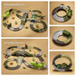 TUMAMA Dinosaur Toys Race Track Set - 281 Pcs with 4 Dinosaurs, 2 Electric Cars, Flexible Tracks - One Size, Blue/Red