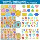 Wooden Puzzles For Toddlers, Voamuw Alphabet Number Shape Learning Education Preschool Toys For Kids Ages 3-6 Years Old (Set Of
