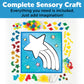 Creativity For Kids Sticky Wall Art: Star - Toddler Learning Toys. Crafts For 3 Year Olds, Preschool Crafts
