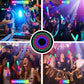Shqdd46 Pcs Foam Glow Sticks With 3 Modes Colorful Flashing, Glow Sticks Party Pack, Glow In Dark Party Supplies, Foam Glow Stic