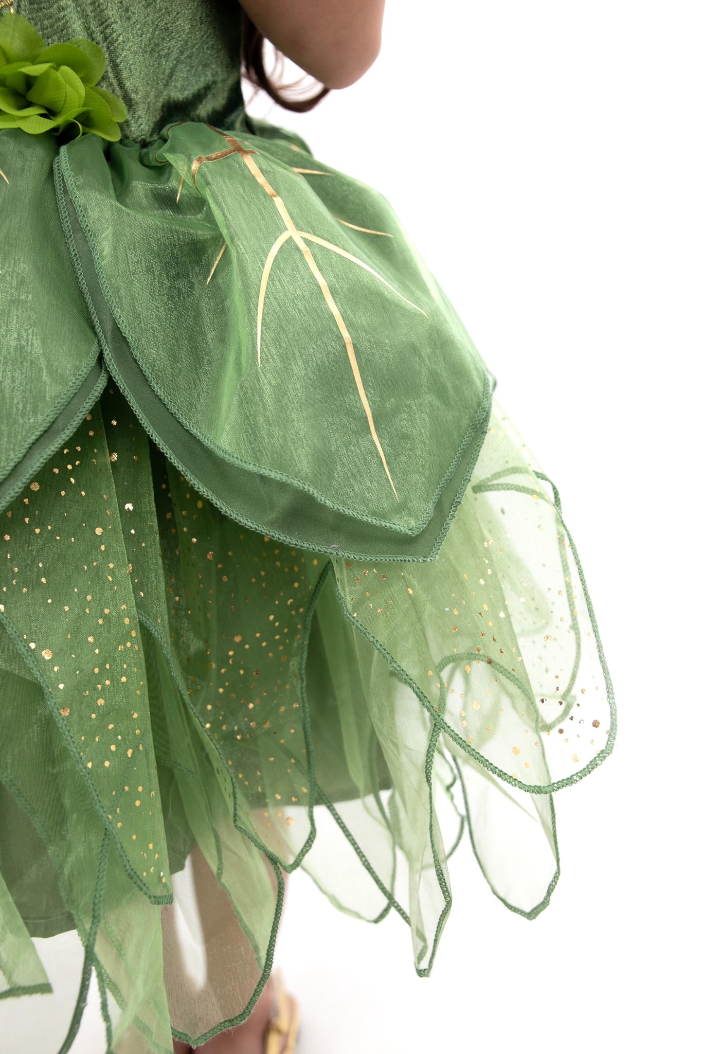 Little Adventures Pixie Tinkerbell Princess Dress Up Costume - Machine Washable Child Pretend Play Dress With No Glitter (Medium 3-5 Years)