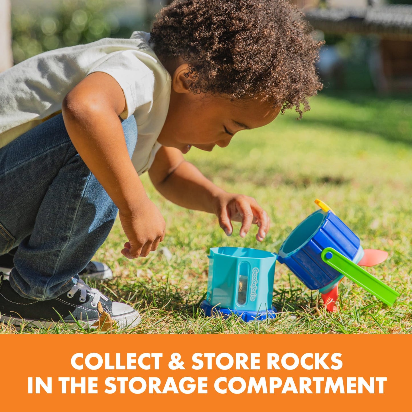 Educational Insights Geosafari® Jr. Rocknoculars™ - Rock Microscope For Kids Ages 4+, Educational Science Kits For Toddlers