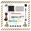 Ardest Fundamentals Of Electricity For Arduino Projects Learning Basic Starter Kit W/Breadboard Jumper Wire Motor Led Resistors And Capacitors