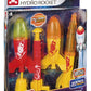 Toysmith, Liqui-Fly Hydro Rockets, 3 Easy To Use Water Rockets, For Boys & Girls Ages 8+, 5.5 inch